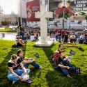 Protest pentru combaterea violenței împotriva femeilor - Parcul TNB