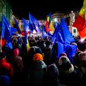 Protest Pro Europa - Piața Universității