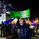 Protest Pro Europa - Piața Universității
