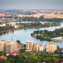 Vedere din Skytower - Lacul Tei