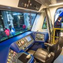 Interior cabina metrou CAF