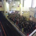 Dimineața la metrou - stația Piața Victoriei 2