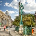 Calea Victoriei intre Muzeul National si Palatul CEC