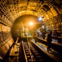 Lucrari in tunel langa Nicolae Grigorescu - Metrou Bucuresti