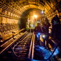 Lucrari in tunel langa Nicolae Grigorescu - Metrou Bucuresti