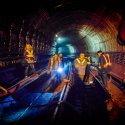 Lucrari in tunel langa Nicolae Grigorescu - Metrou Bucuresti