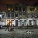 Walking through the old town