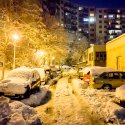 Iarna in spatele blocurilor - Strada Poenari