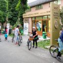 Biciclisti in parcul Carol