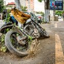 Motociclete abandonate - Calea Serban Voda