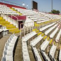 In tribuna - Stadionul Giulesti