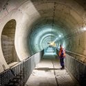 In tunel spre statia de metrou Drumul Taberei 34