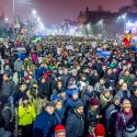 Protest anti-amnistie si gratiere 2017 - Bulevardul Nicolae Balcescu