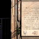 Hotelul Concordia placa comemorativă – începutul României