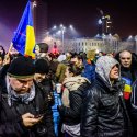 Martea Neagra - Protest impotriva OUG privind abuzul in serviciu - Piata Victoriei