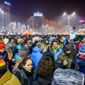 Martea Neagra - Protest impotriva OUG privind abuzul in serviciu - Piata Victoriei