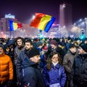 Martea Neagra - Protest impotriva OUG privind abuzul in serviciu - Piata Victoriei