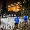 Martea Neagra - Protest impotriva OUG privind abuzul in serviciu - Piata Victoriei