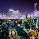 Martea Neagra - Protest impotriva OUG privind abuzul in serviciu - Piata Victoriei