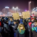 Martea Neagra - Protest impotriva OUG privind abuzul in serviciu - Piata Victoriei