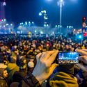 Martea Neagra - Protest impotriva OUG privind abuzul in serviciu - Piata Victoriei