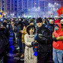 Martea Neagra - Protest impotriva OUG privind abuzul in serviciu - Piata Victoriei