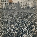 Înmormântarea tovarășului Gheorghe Gheorghiu-Dej, mitingul din Piața Republicii (Palatului)