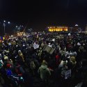 Protest anticoruptie in Bucuresti