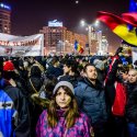 Protest impotriva coruptiei - Piata Victoriei