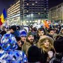 Protest impotriva coruptiei - Piata Victoriei