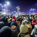 Protest impotriva coruptiei - Piata Victoriei