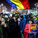 Protest impotriva coruptiei - Piata Victoriei