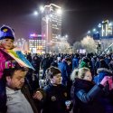 Protest impotriva coruptiei - Piata Victoriei