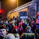 Protest impotriva coruptiei - Piata Victoriei