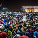 Protest impotriva coruptiei - Piata Victoriei