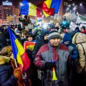 Protest impotriva coruptiei - Piata Victoriei