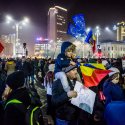 Protest anticoruptie - Piata Victoriei