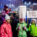 Protest anticoruptie - Piata Victoriei