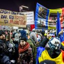 Protest anticoruptie - Piata Victoriei