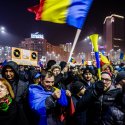 Protest anticoruptie - Piata Victoriei