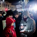 Protest anticoruptie - Piata Victoriei