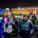 Protest anticoruptie - Piata Victoriei