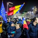 Protest anticoruptie - Piata Victoriei