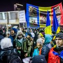 Protest anticoruptie - Piata Victoriei