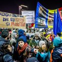 Protest anticoruptie - Piata Victoriei