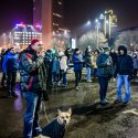 Protest anticoruptie - Piata Victoriei