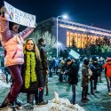 Protest anticoruptie - Piata Victoriei