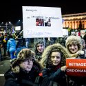 Protest anticoruptie - Piata Victoriei