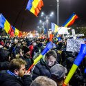 Protest anticoruptie - Piata Victoriei