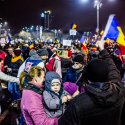 Protest anticoruptie - Piata Victoriei